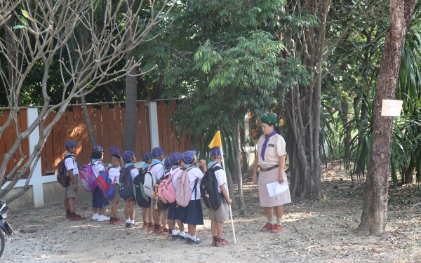 กิจกรรมเดินทางไกลลูกเสือสำรองระดับชั้นประถมศึกษาปีที่ 1-3