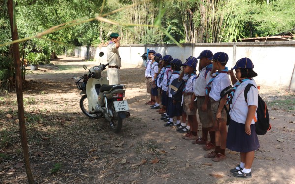 กิจกรรมเดินทางไกลลูกเสือสำรองระดับชั้นประถมศึกษาปีที่ 1-3