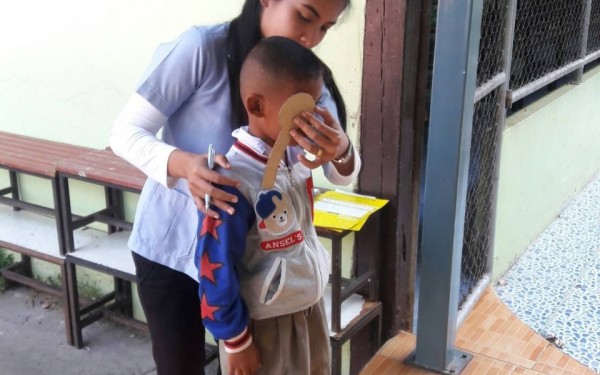 ตรวจสุขภาพนักเรียน