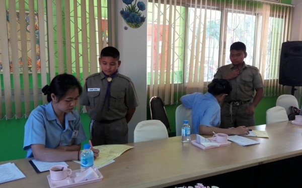 ตรวจสุขภาพนักเรียน