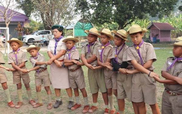 กิจกรรมค่ายลูกเสือ-เนตรนารี